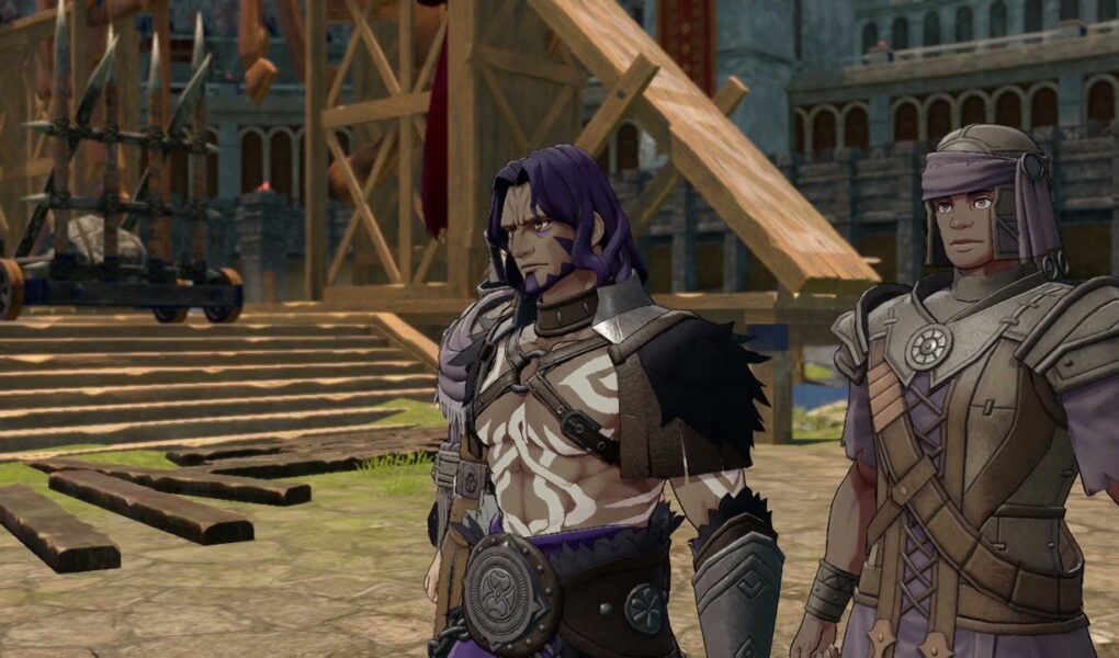 Fire Emblem: Fortune’s Weave – Part 1 Cai’s Path Chapter 4: Poloni Gives The Crowd a History Lecture