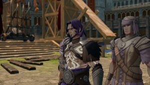 Fire Emblem: Fortune’s Weave – Part 1 Cai’s Path Chapter 4: Poloni Gives The Crowd a History Lecture