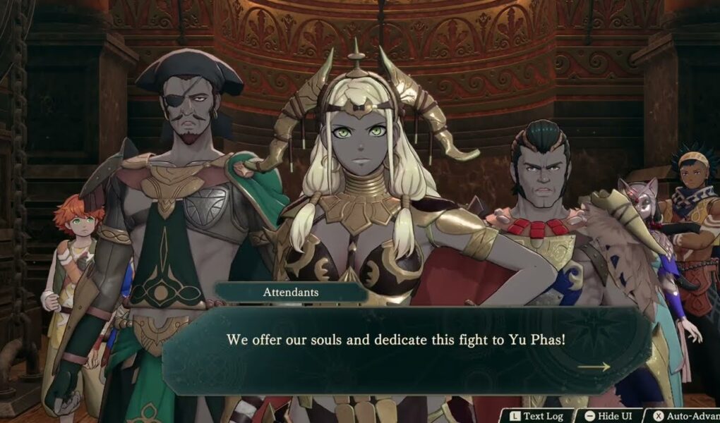 Fire Emblem: Fortune’s Weave – Part 1 Cai’s Path Chapter 4: Tialla Calls Theordora “Sis” Cutscene