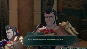 Fire Emblem: Fortune’s Weave – Part 1 Cai’s Path Chapter 4: Tobias Talks with Cai About Theodora