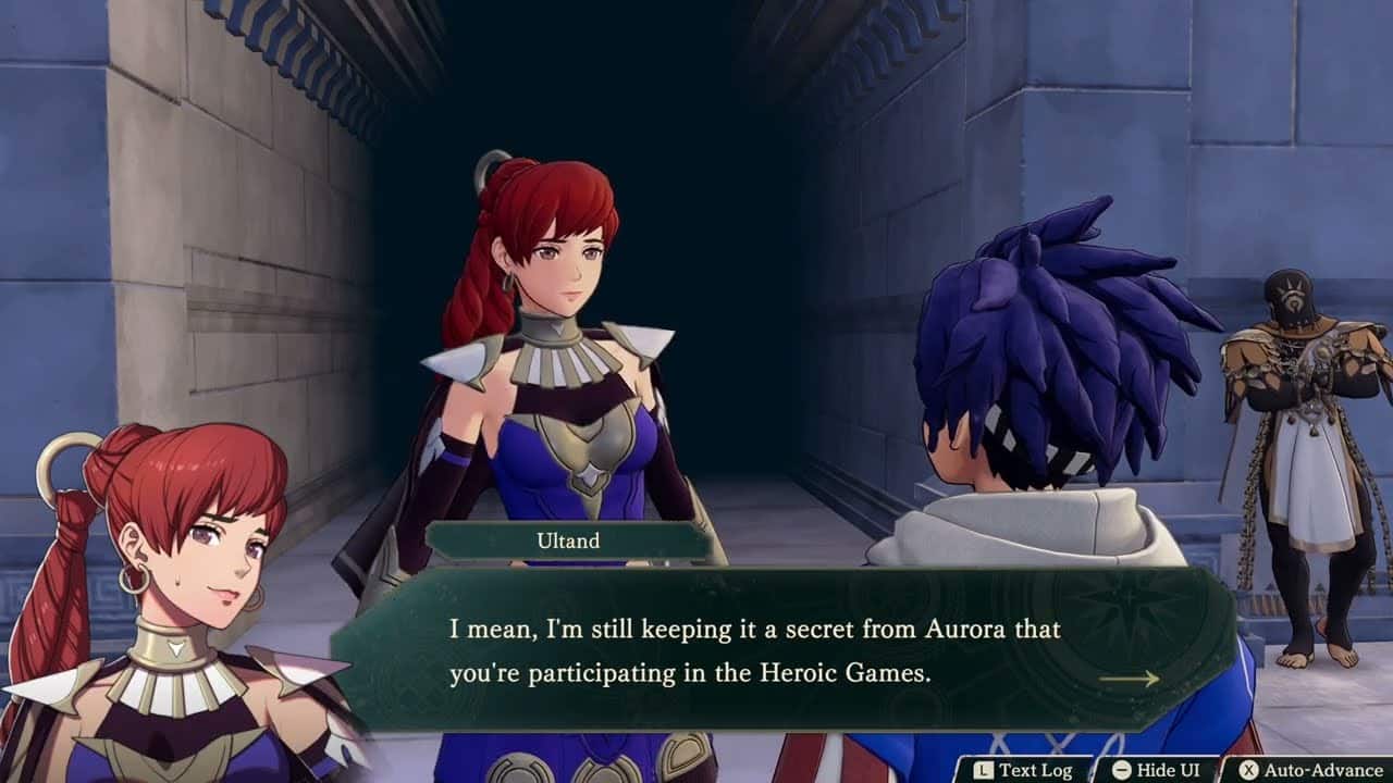 Fire Emblem: Fortune’s Weave – Part 1 Cai’s Path Chapter 4: Ultand “Aurora’s Son” Do Auto Activities