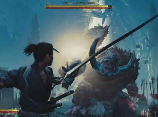 Onimusha: WoTS – Upgrade Sword & Clothing: Practice Grounds: Boss Rematch: Sasaki Ganryu and Daidara