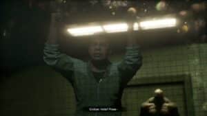 Gears of War: E Day – Act 1 Chapter 2 Kaluna Police HQ: First Time Mracus Sees Locust Drone Cutscene