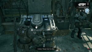 Gears of War: E Day – Act 2 Chapter 2: Supply Cache: Weapon Mods: Tactical Gear Changes
