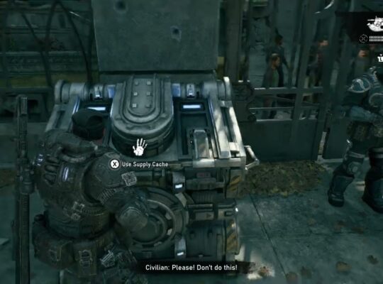 Gears of War: E Day – Act 2 Chapter 2: Supply Cache: Weapon Mods: Tactical Gear Changes