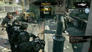 Gears of War: E Day – Act 2 Chapter 2: Hard Case – Cover Brace Prototype Lancer Mod Location