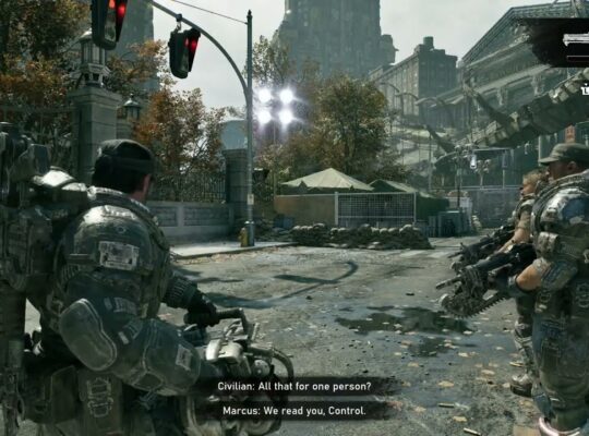 Gears of War: E Day – Act 2 Chapter 2: Civilians Verbally Attack COG Gears For Extracting VIPs