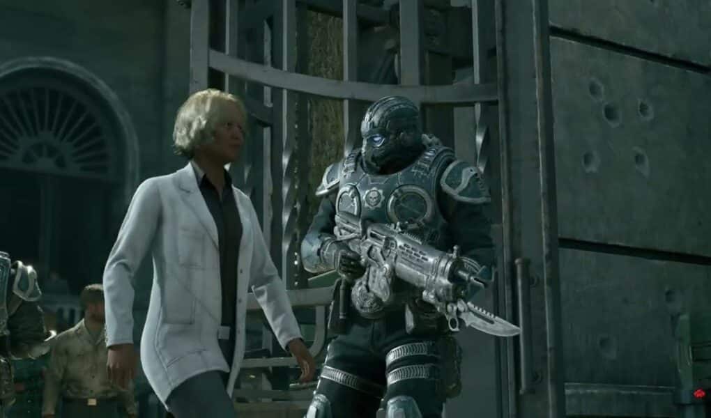 Gears of War: E Day – Act 2 Chapter 2: Dr. Fabbri Intro Cutscene – Bryce Valen Verification Question