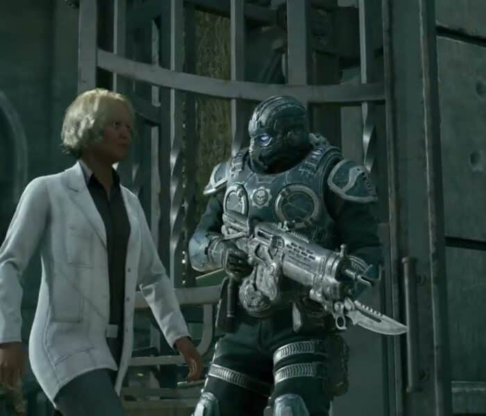 Gears of War: E Day – Act 2 Chapter 2: Dr. Fabbri Intro Cutscene – Bryce Valen Verification Question