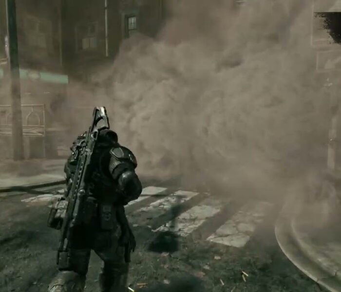 Gears of War: E Day – Act 2 Chapter 2: Building Collapses: Hard Case: Retention Battery Injector Mod