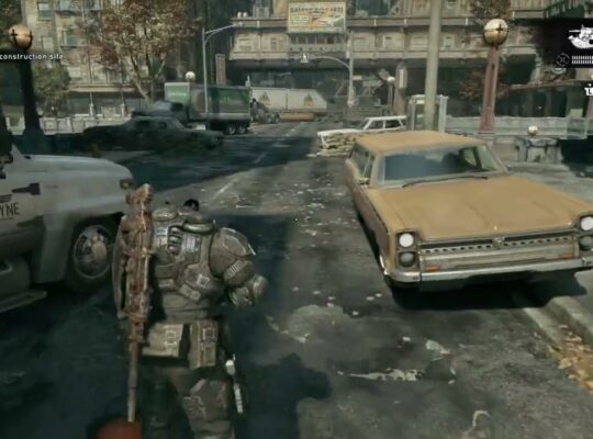 Gears of War: E Day – Act 2 Chapter 2: Supply Cache: Add Bayonet On Gnasher – Armor Mods