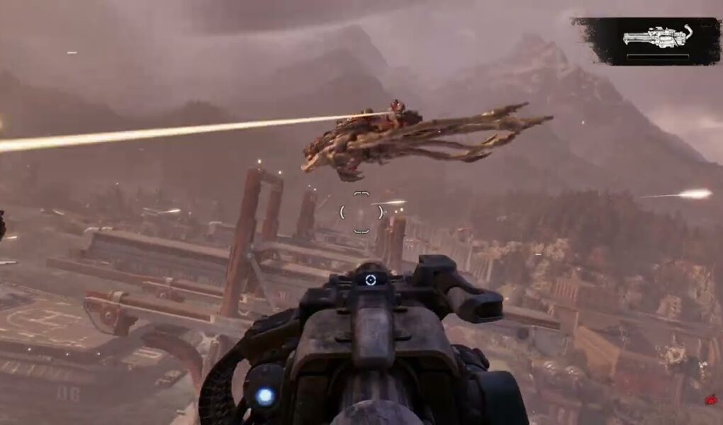 Gears of War: E Day – Act 2 Chapter 4: Protect Your Raven: Target Seeders – Support Gears on Roof