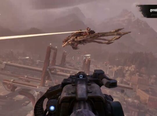 Gears of War: E Day – Act 2 Chapter 4: Protect Your Raven: Target Seeders – Support Gears on Roof