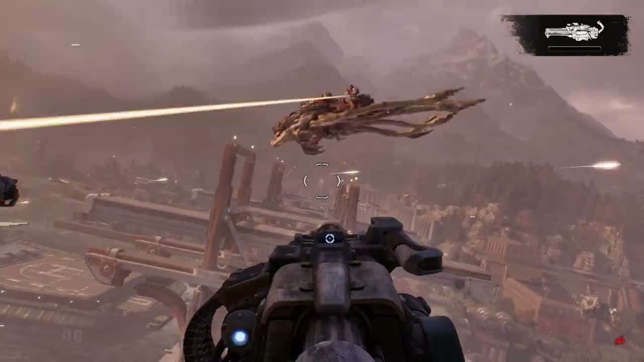 Gears of War: E Day – Act 2 Chapter 4: Protect Your Raven: Target Seeders – Support Gears on Roof