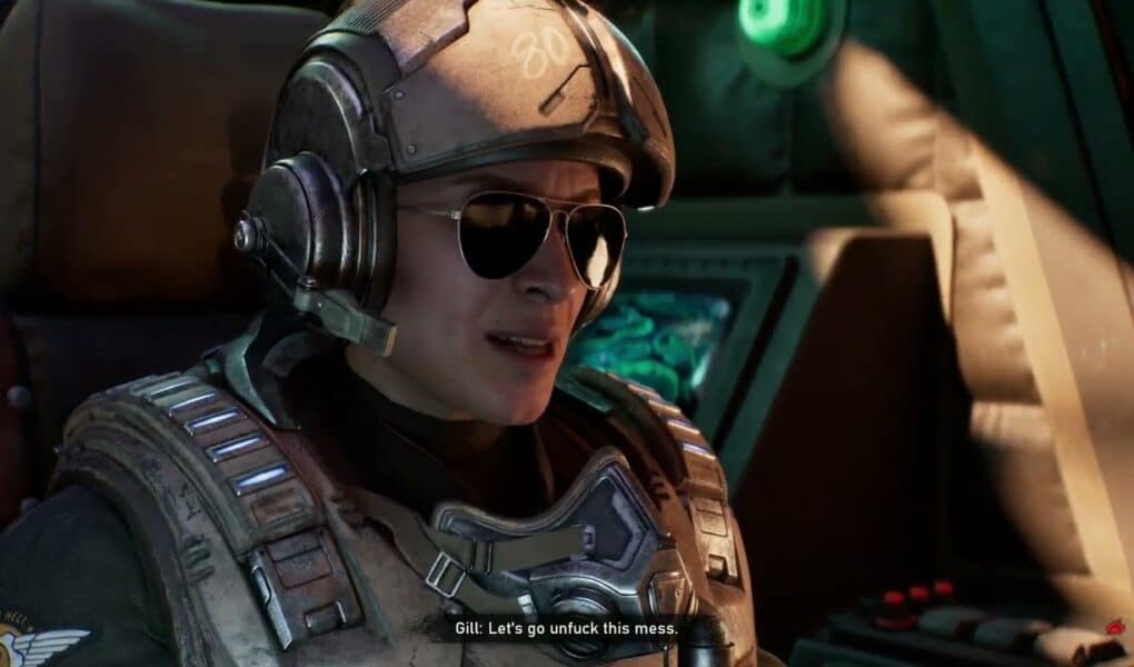 Gears of War: E Day – Act 2 Chapter 4: Bravo Squad Meets Daan Riggs and Gill Gettner Cutscene