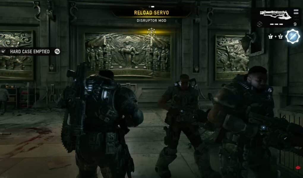 Gears of War: E Day – Act 2 Chapter 3: Follow Captain Grey (Charlie, Seeder) Hard Case – Reach Manu