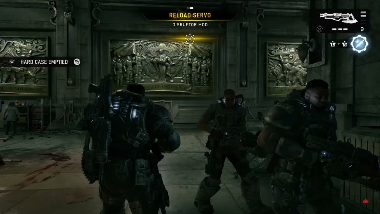 Gears of War: E Day – Act 2 Chapter 3: Follow Captain Grey (Charlie, Seeder) Hard Case – Reach Manu