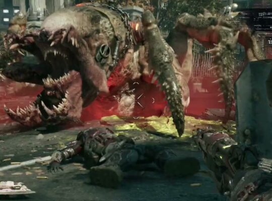 Gears of War: E Day – Act 2 Chapter 3: Bravo Team Discovers a New Creature – Take Down The Seeder