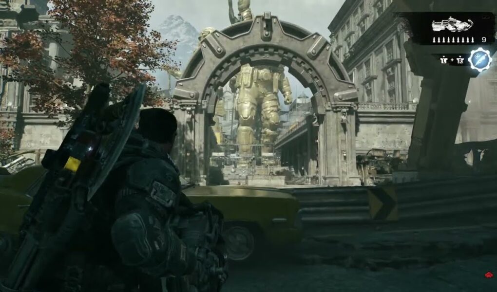 Gears of War: E Day – Act 2 Chapter 3: Bloodied Spike Location – Ping Collectibles Gameplay