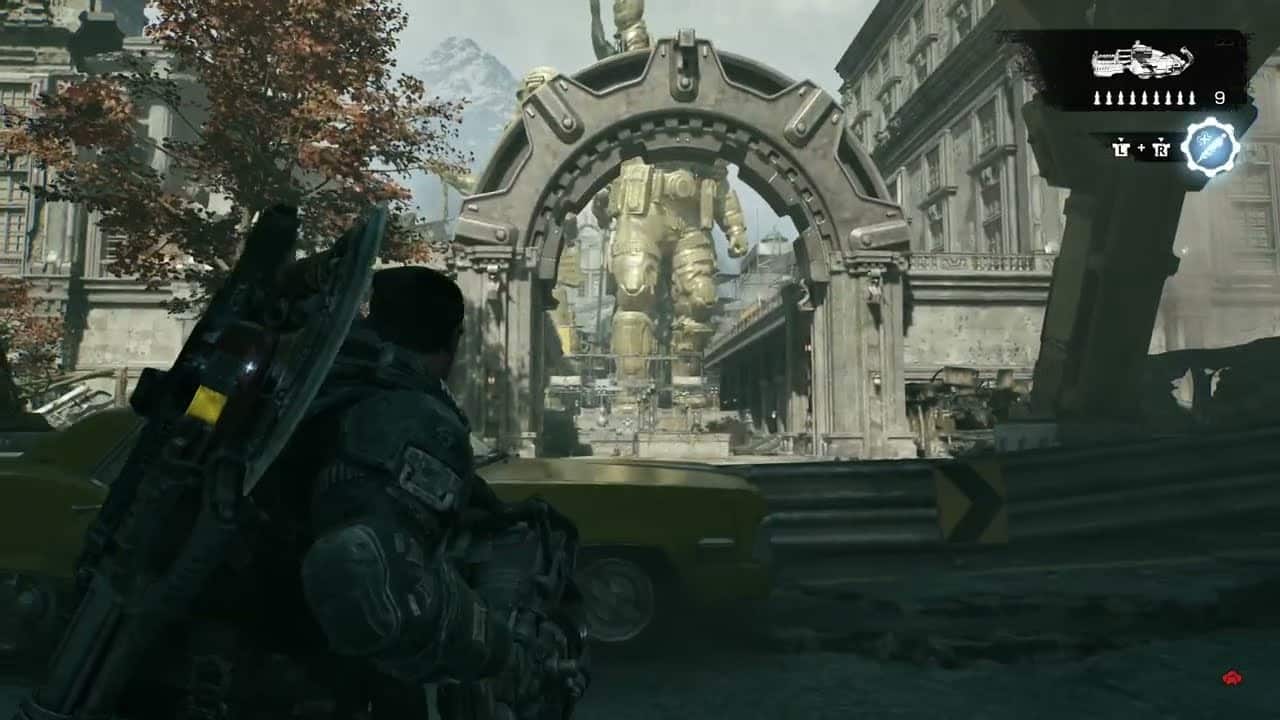 Gears of War: E Day – Act 2 Chapter 3: Bloodied Spike Location – Ping Collectibles Gameplay