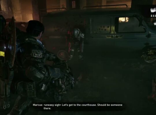 Gears of War: E Day – Act 2 Chapter 3: Take Sal Harkniss and Siv Srickland’s COG Tags