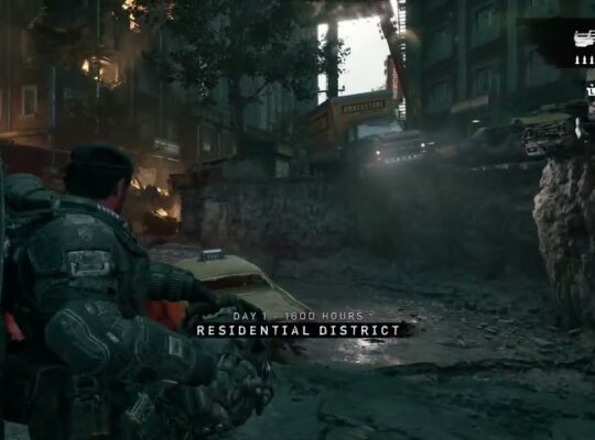 Gears of War: E Day – Act 2 Chapter 3: Day 2 1600 Residential District Cutscene – Head For Charlie