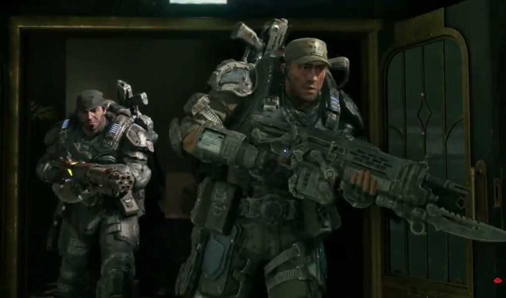 Gears of War: E Day – Act 2 Chapter 2: Patch Onto Field Relay: Lucas Cutscene – Portrait of Chairman