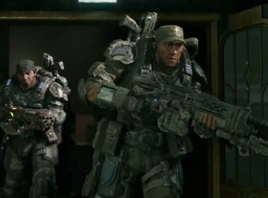 Gears of War: E Day – Act 2 Chapter 2: Patch Onto Field Relay: Lucas Cutscene – Portrait of Chairman