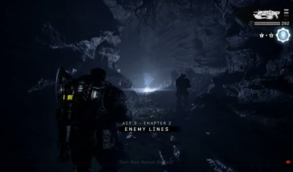 Gears of War: E Day – Act 3 Chapter 2: Locust Tunnel Discoveries: Collectibles, Striga, Helmet