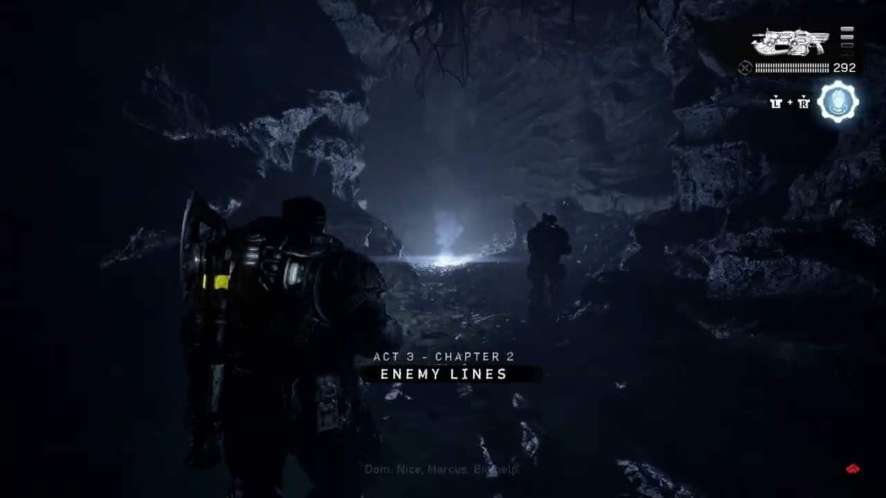 Gears of War: E Day – Act 3 Chapter 2: Locust Tunnel Discoveries: Collectibles, Striga, Helmet
