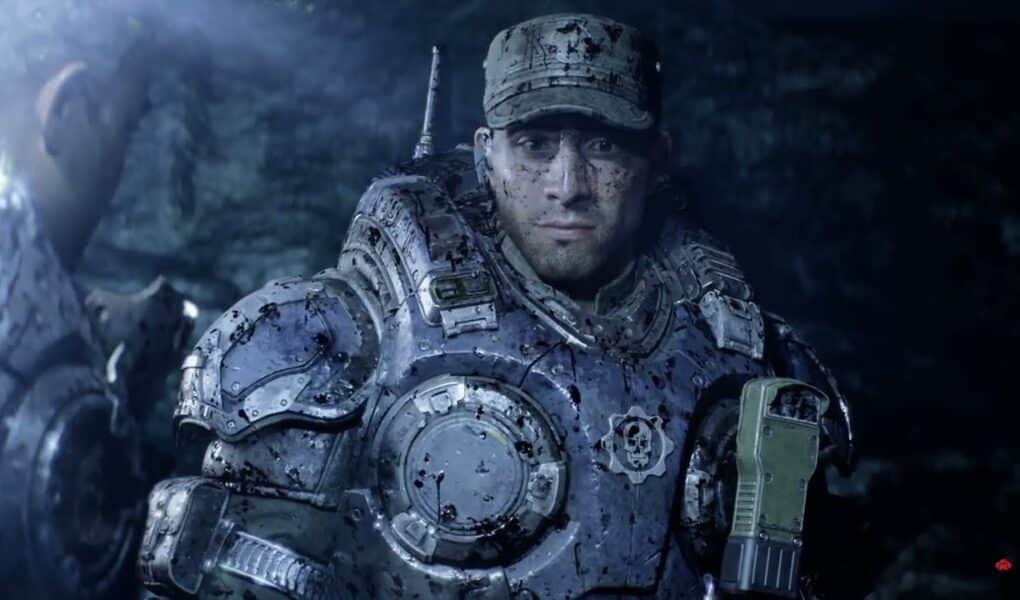 Gears of War: E Day – Act 3 Chapter 2: Bravo Team Falls Into Locust Hole Cutscene | Mags, Lucas, Dom
