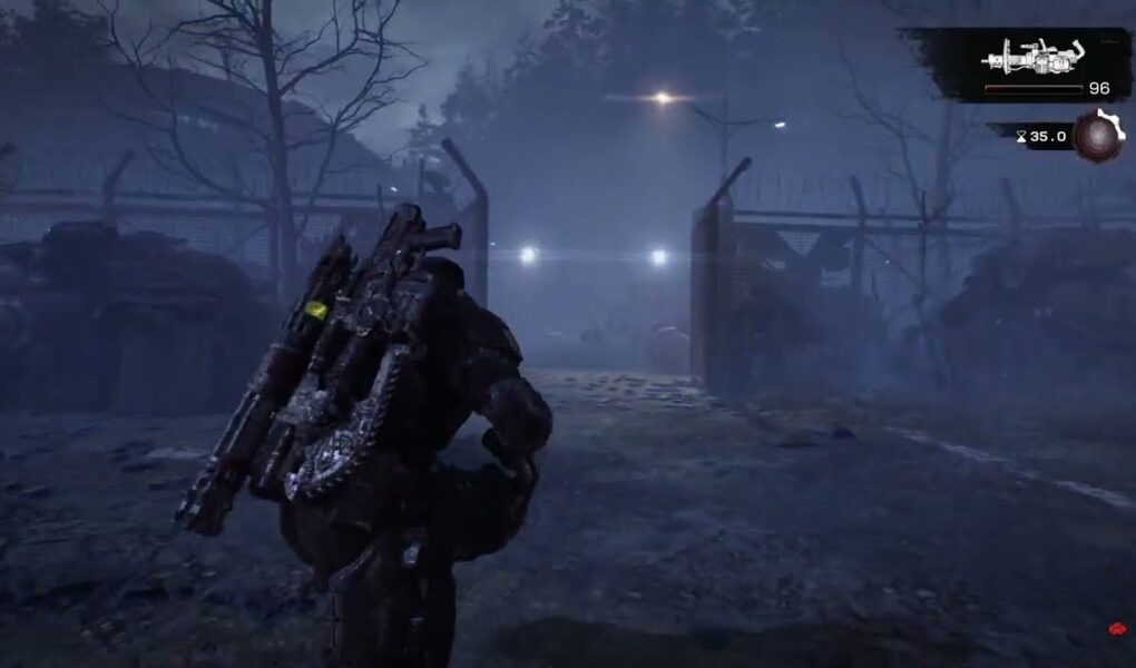 Gears of War: E Day – Act 3 Chapter 1: Fairlight Outpost: Prep For Combat | Kill Enemies (Mulcher)
