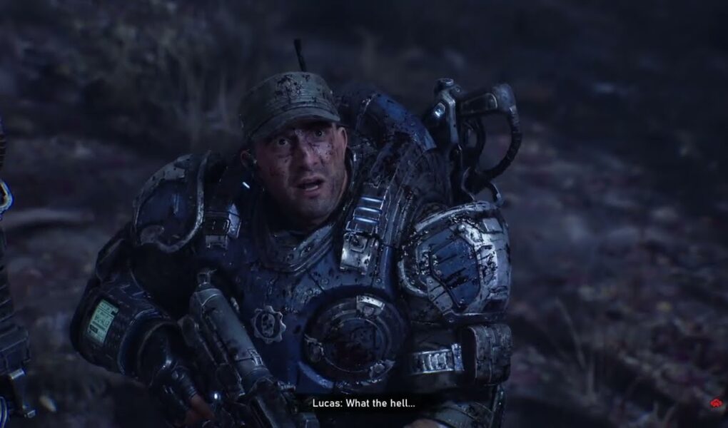 Gears of War: E Day – Act 3 Chapter 1: Armored Wretch Introduction Cutscene – Forest Fight Gameplay