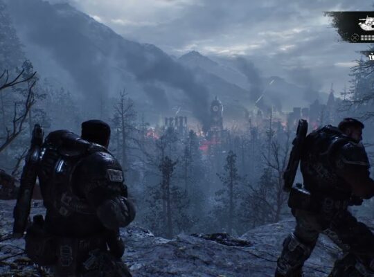 Gears of War: E Day – Act 3 Chapter 1: Head To Fairlight Base: Investigate Campsite and Camper