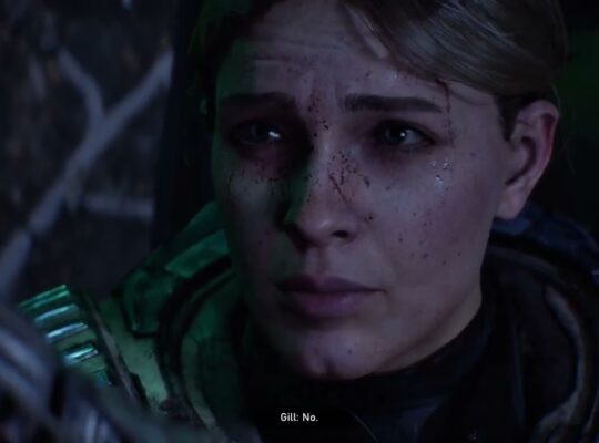 Gears of War: E Day – Act 3 Ch 1: Carlos “You Take Care of Dom” Marcus – Daan Riggs Dies Cutscene