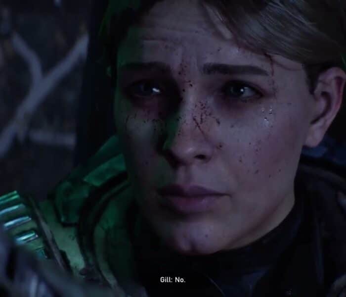 Gears of War: E Day – Act 3 Ch 1: Carlos “You Take Care of Dom” Marcus – Daan Riggs Dies Cutscene