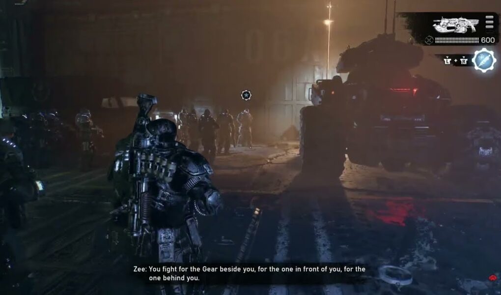 Gears of War: E Day – Act 2 Chapter 5: Prepare For Attack: Hard Case – Fall In – Zee Battle Speech!