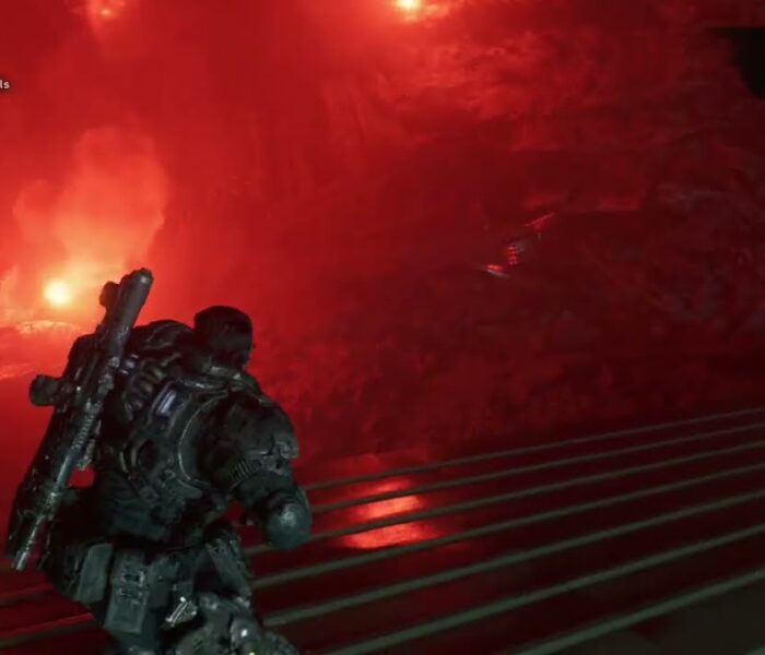 Gears of War: E Day – Act 3 Chapter 2: Subway Tunnels: Pulse Drone Wretchers | Hard Chest Location