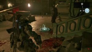 Gears of War: E Day – Act 3 Chapter 2: Survive The Ambush: Pulse Drone and Ripper MG Gameplay