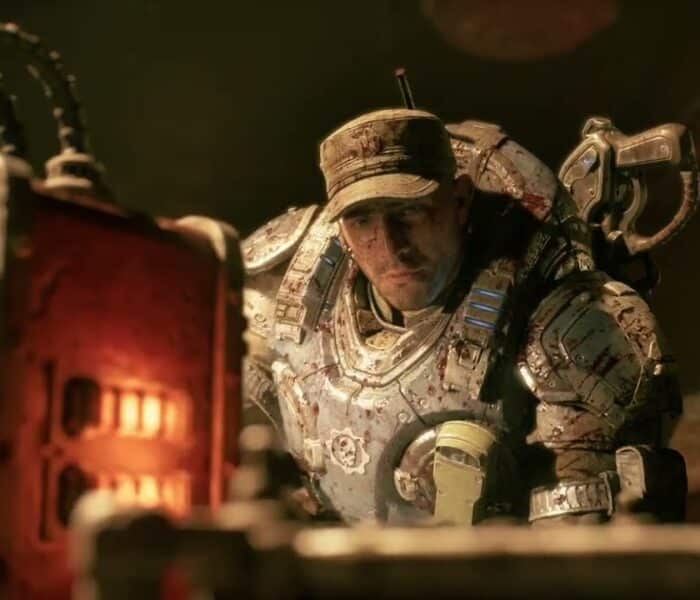 Gears of War: E Day – Act 3 Chapter 2: Lucas “They’ve Been Listening To Our Comms” Device Cutscene