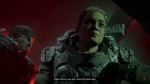 Gears of War: E Day – Act 3 Chapter 2: Check The Raven’s Radio Cutscene | Lucas and Dom Separated