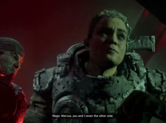 Gears of War: E Day – Act 3 Chapter 2: Check The Raven’s Radio Cutscene | Lucas and Dom Separated