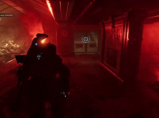 Gears of War: E Day – Act 3 Chapter 2: Defeat The Flayer (Gorehook) Climb To Street Level Gameplay