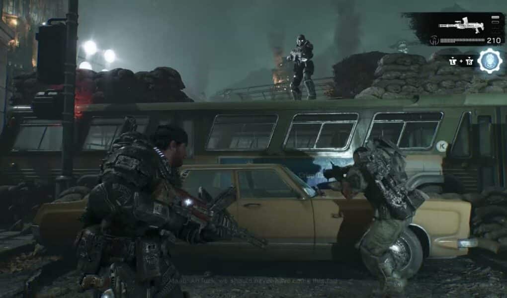Gears of War: E Day – Act 3 Chapter 3: Rendezvous with Tai and Theta Squad | Speak with Captain Grey
