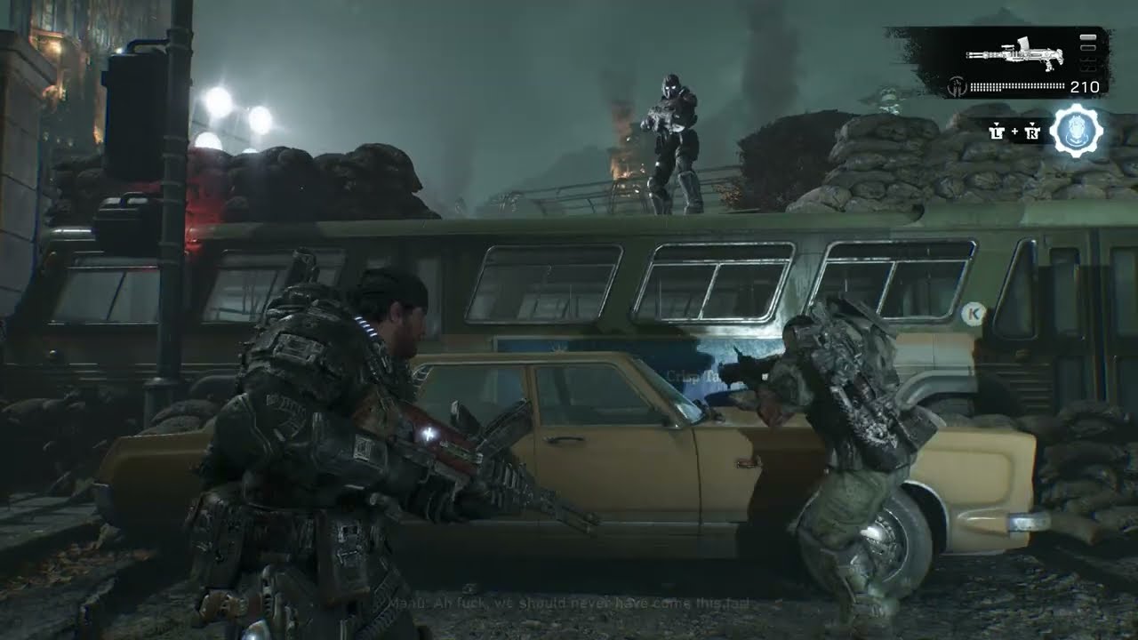 Gears of War: E Day – Act 3 Chapter 3: Rendezvous with Tai and Theta Squad | Speak with Captain Grey