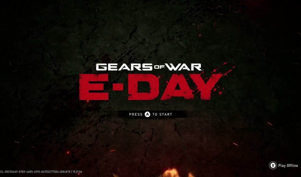 Gears of War: E Day – Initial Xbox Series X Set Up: Pre Order Bundle – Collect Rewards – Settings