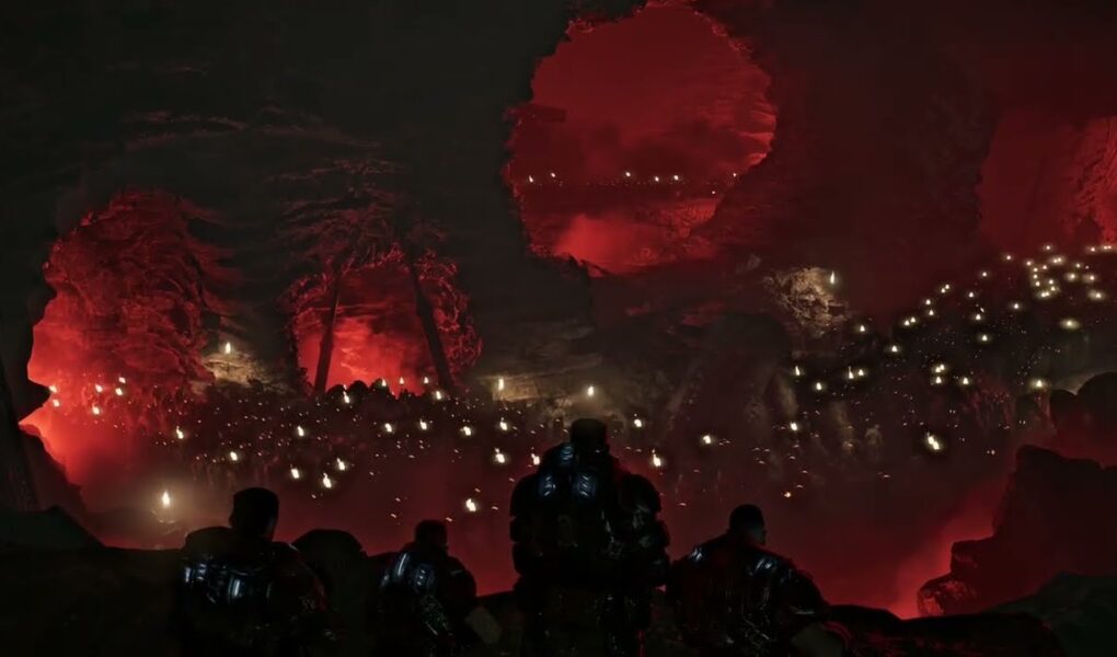 Gears of War: E Day – Act 3 Chapter 2: Bravo Team Sees The Locust Army | Marcus “Is a War” Cutscene
