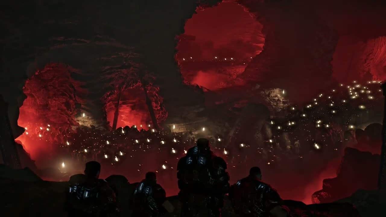 Gears of War: E Day – Act 3 Chapter 2: Bravo Team Sees The Locust Army | Marcus “Is a War” Cutscene