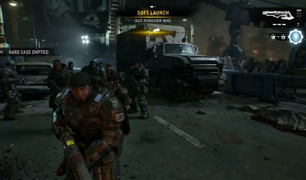 Gears of War: E Day – Act 3 Chapter 4: Protect The Convoy: Get To The Lower Deck | Kill The Reaver