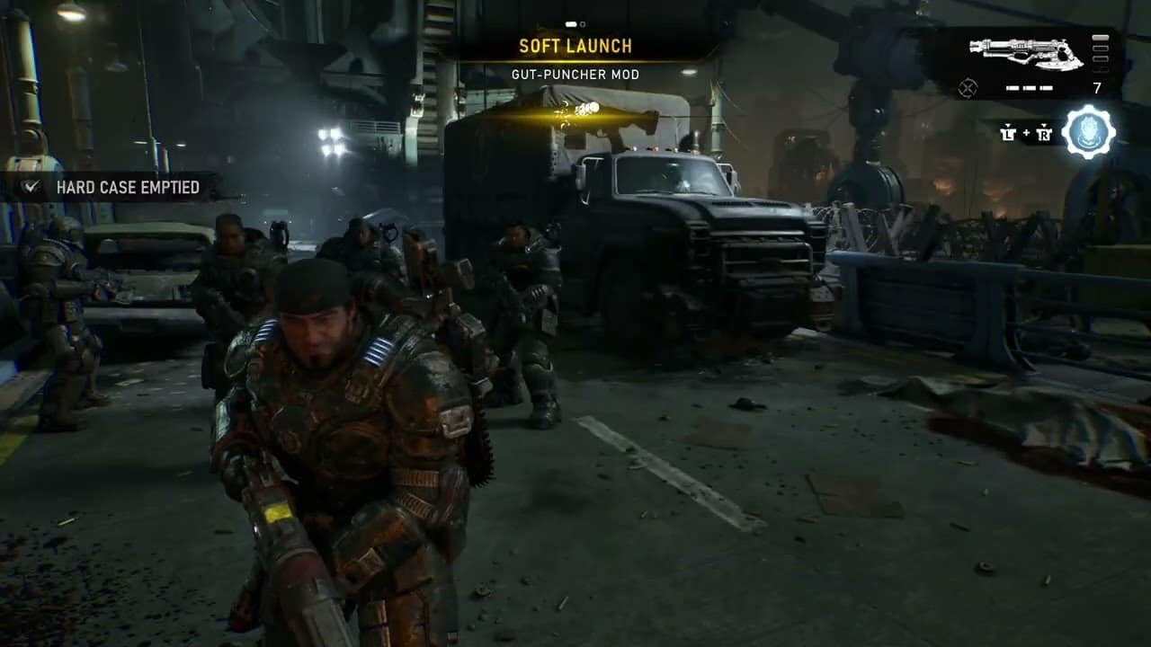 Gears of War: E Day – Act 3 Chapter 4: Protect The Convoy: Get To The Lower Deck | Kill The Reaver
